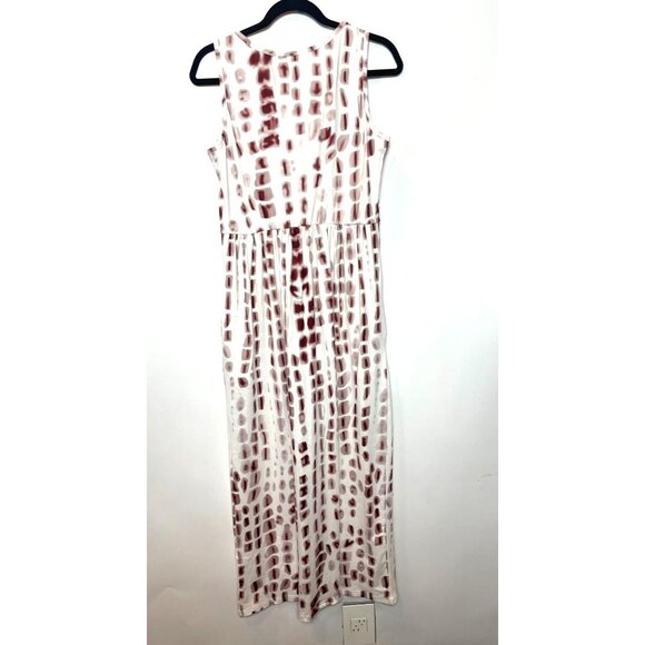 Hount Summer Sleeveless Striped Flowy Casual Long Maxi Dress With Pockets Medium - Picture 8 of 14